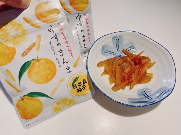 用日本九州宮崎縣糖漬柚子皮，製作知名連鎖咖啡店夏日大受歡迎的「蜜柚咖啡」